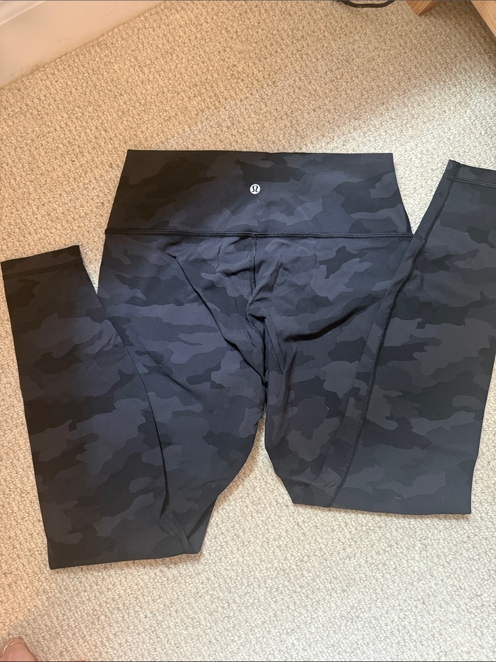 lululemon athletica Black Camo Kids Leggings